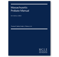 Massachusetts Probate Manual